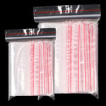 Self Sealing Bag Thickened Transparent Sealing Bag Zipper Bag Sample Storage Bag Disposable PE Self Sealing Bag 8 Silk 40 cm * 60 cm 100 Pieces