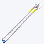 2M Double Hook Safety Rope Fall Protection Safety Belt Rope with Alloy Steel Hook for Construction Maintenace Working