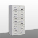 Office Multi-layer Storage Material Cabinet With Lock Multi Bucket Cabinet File Cabinet File Iron Drawer Cabinet 24 Bucket Cabinet Common