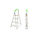 1.3m Aluminum Alloy Five Step Ladder Folding Ladder Herringbone Ladder Working Height Maximum Load 100kg