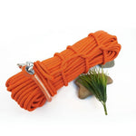 30m Fire Safety Ropes Emergency Escape Rope Kit Climbing Equipment Fire Rescue Parachute Rope