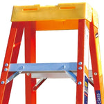 2.1m Double Sided Elevator FRP Material Ladder High Voltage Insulated