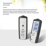 High Precision Wind Speed And Temperature Measurement Hand Held Thermal Anemometer