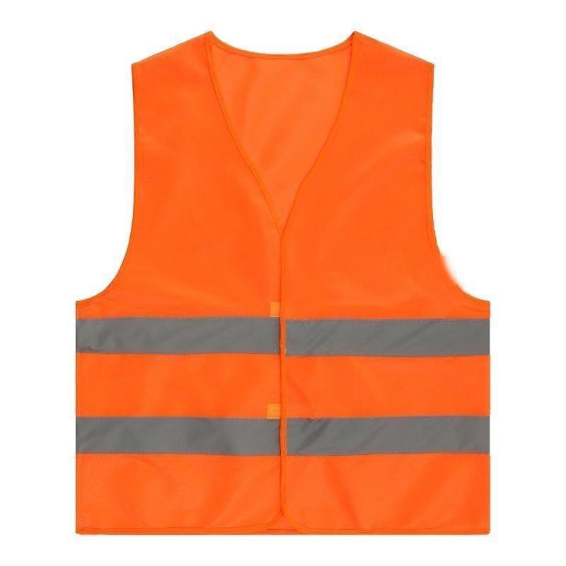 Customed Reflective Vest High Visibility Reflective Vest  (orange)