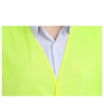 Sanitary Fluorescent Yellow Reflective Warning Reflective Vest One Size Fits All Reflective Vest Cleaning Reflective Overalls