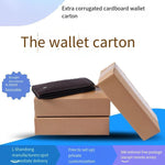 Wallet Carton Extra Hard Flat Carton Jewelry Mobile Phone Case Express Packing Long Strip Packing Carton