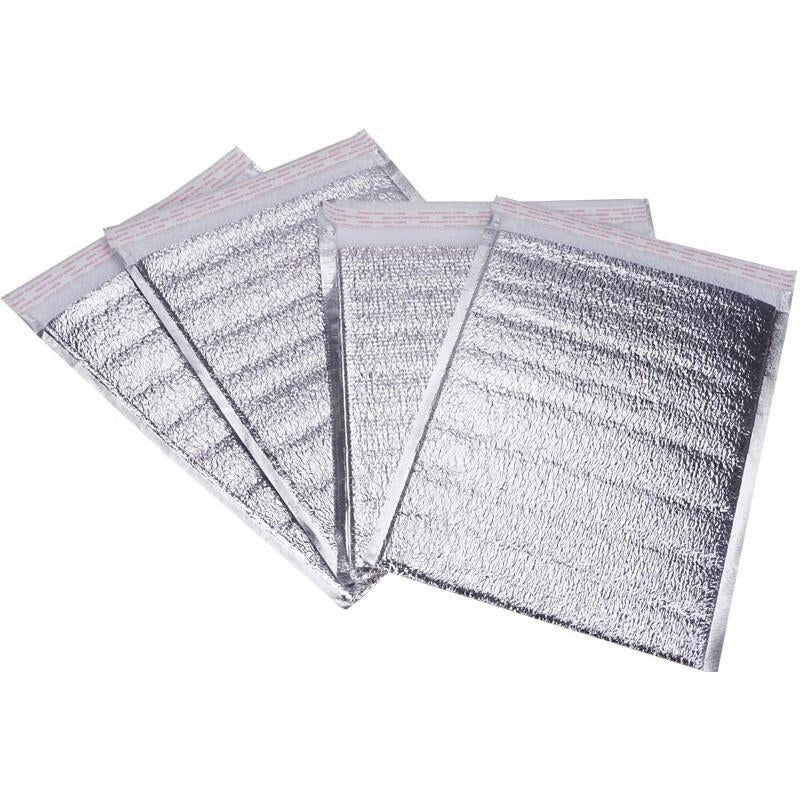 1120 Pieces Sealed Aluminum Foil Insulation Bag 25 * 30 + 4cm Pearl Cotton Aluminum Foil Bag Express Transport Bag