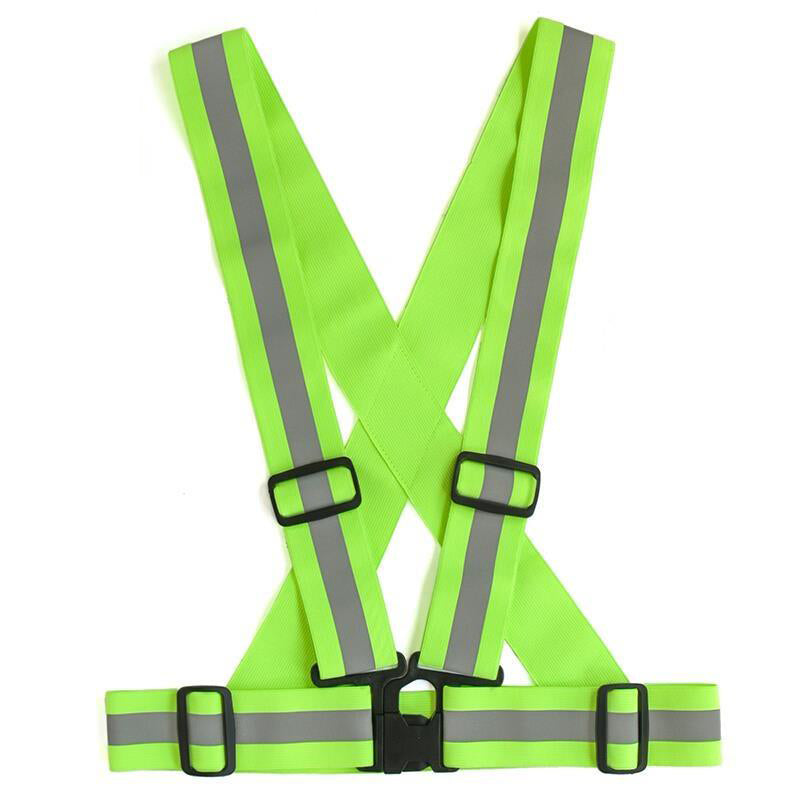 6 Pieces Reflective Strap Elastic Strap Reflective Strap Elastic Reflective Vest Night Riding Reflective Vest Easy To Carry Fluorescent