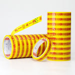 200 Rolls Packing Tape Supermarket Promotion Smiley Face Tape Promotion Bundling Tape Special Package Buy One Get One Free Tape Large Roll 18mm Wide 30m Long 18mm Wide * 30m Long