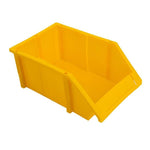 6 Pieces Super Thick Storage Tool Box Hardware Screw Classification Components Storage Box Garage Unit Shelving Organiser Plastic Tool Box Yellow 390 * 255 * 150