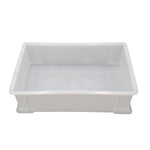 Thickened Plastic Tray Logistics Turnover Box Parts Box Classification Basket Toolbox Storage Box Storage Box 3 White 520 * 350 * 150 Mm